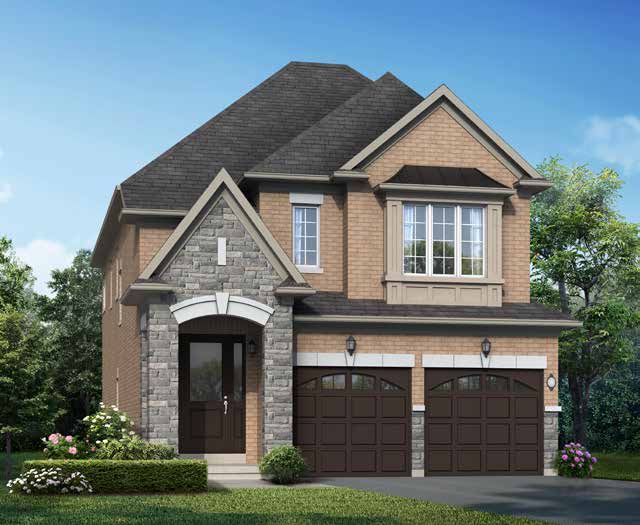 On The Ridge Chianti model – 35' detached home elevation A in Stoney Creek by Rosehaven Homes