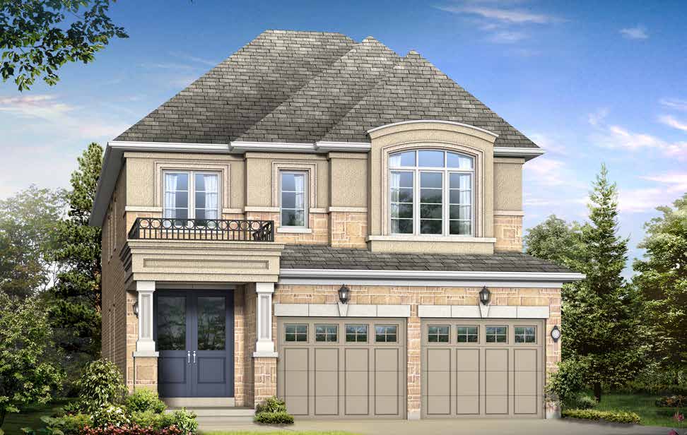 On The Ridge Riesling model – 35' detached home elevation A in Stoney Creek by Rosehaven Homes
